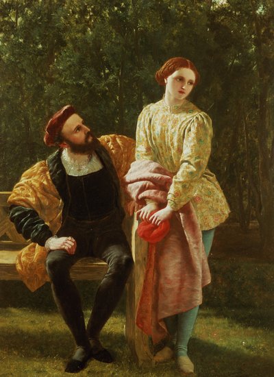 Orsino e Viola da Frederick Richard Pickersgill